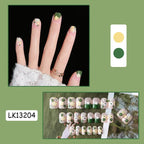 24P Rainbow Fake Nail