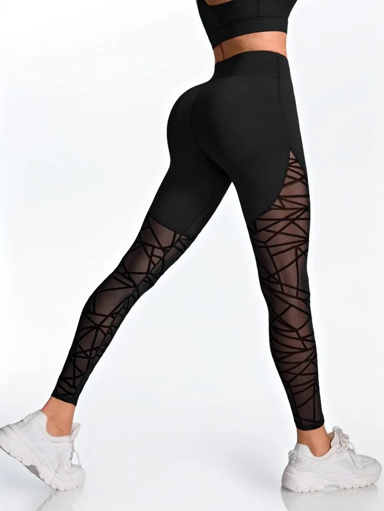 High-Waisted Slim-Fit Pants