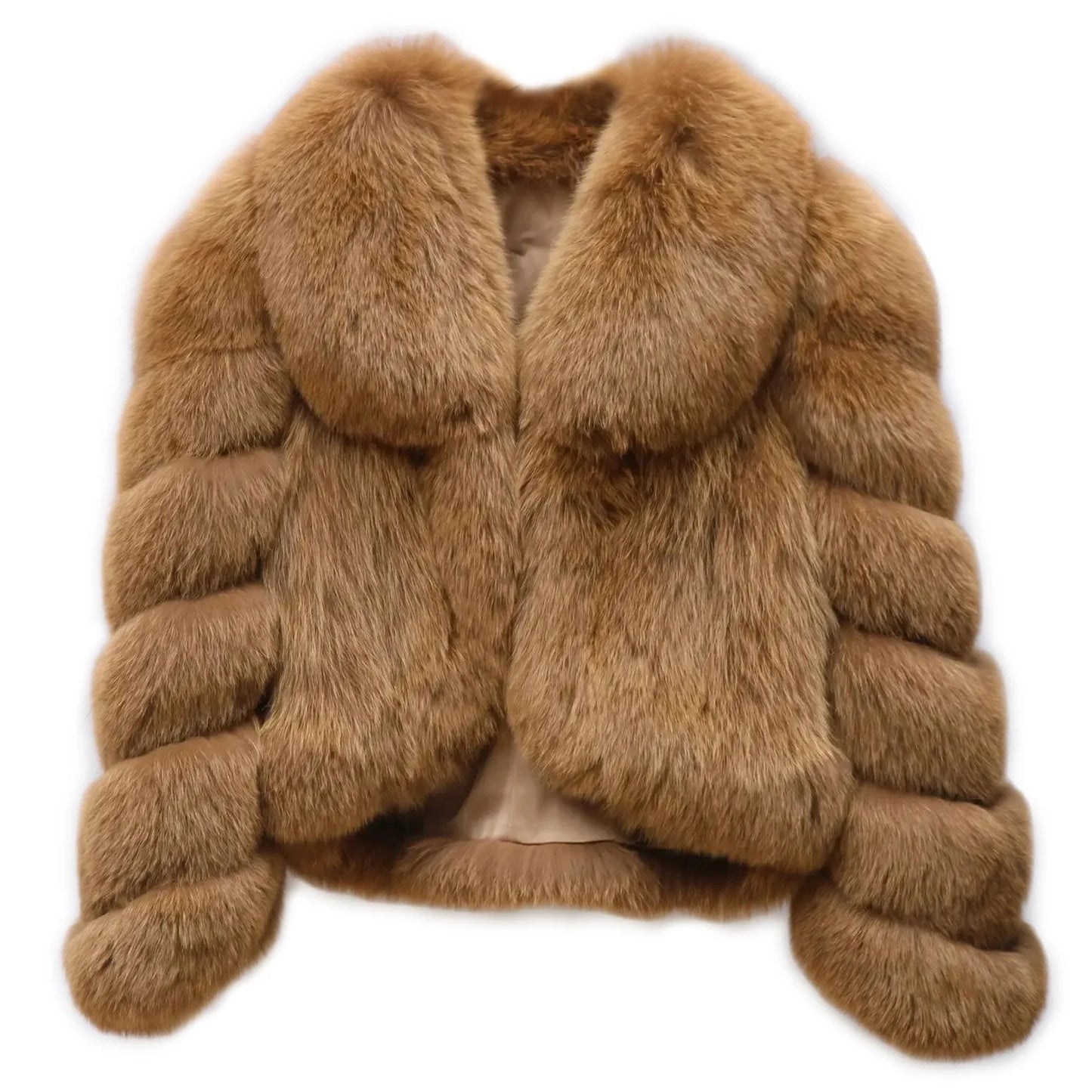 Real Fox Fur Coat
