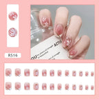 24P Rainbow Fake Nail