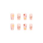 24P Rainbow Fake Nail