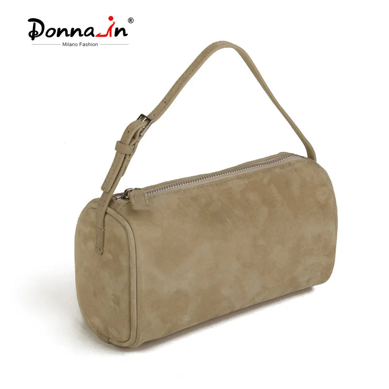 Suede Handbag