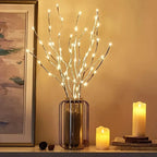 White Birch Branch LED Festive Light