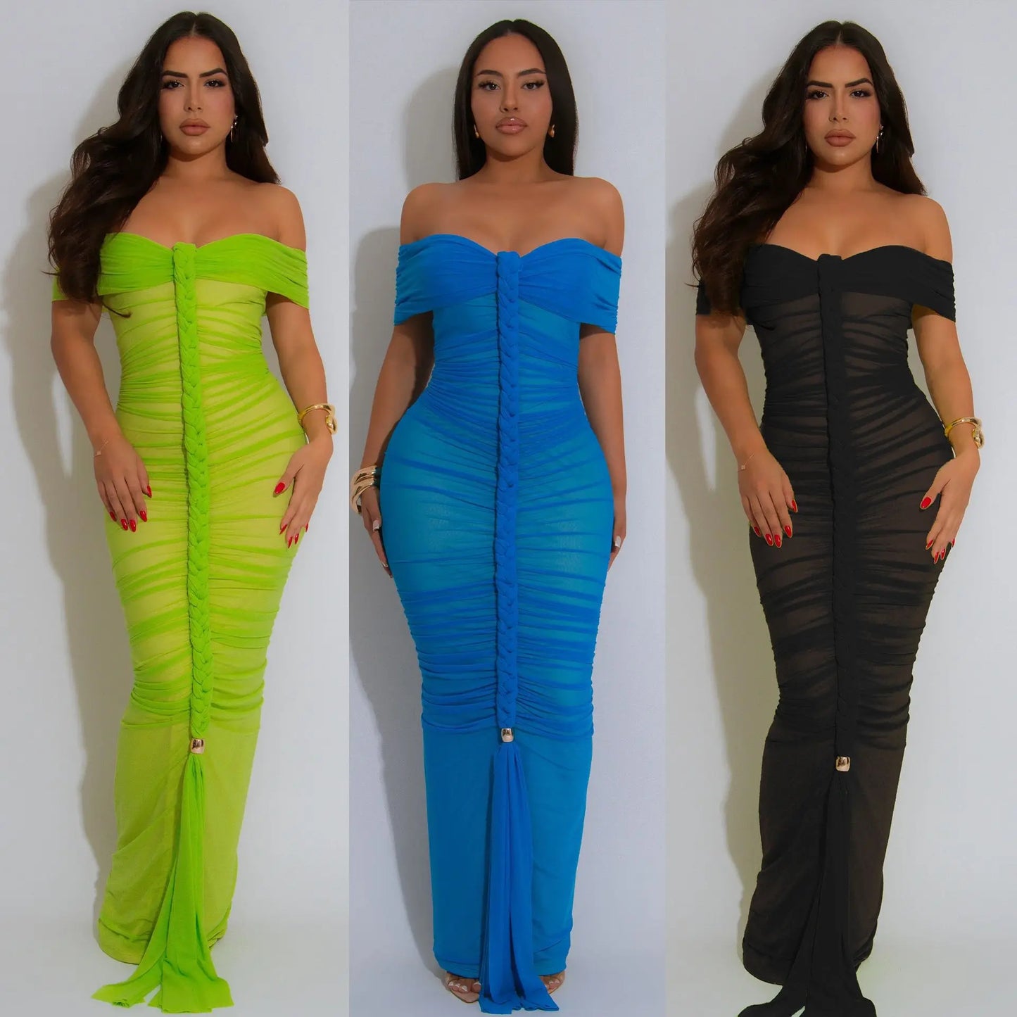 Bodycon Braided Dress