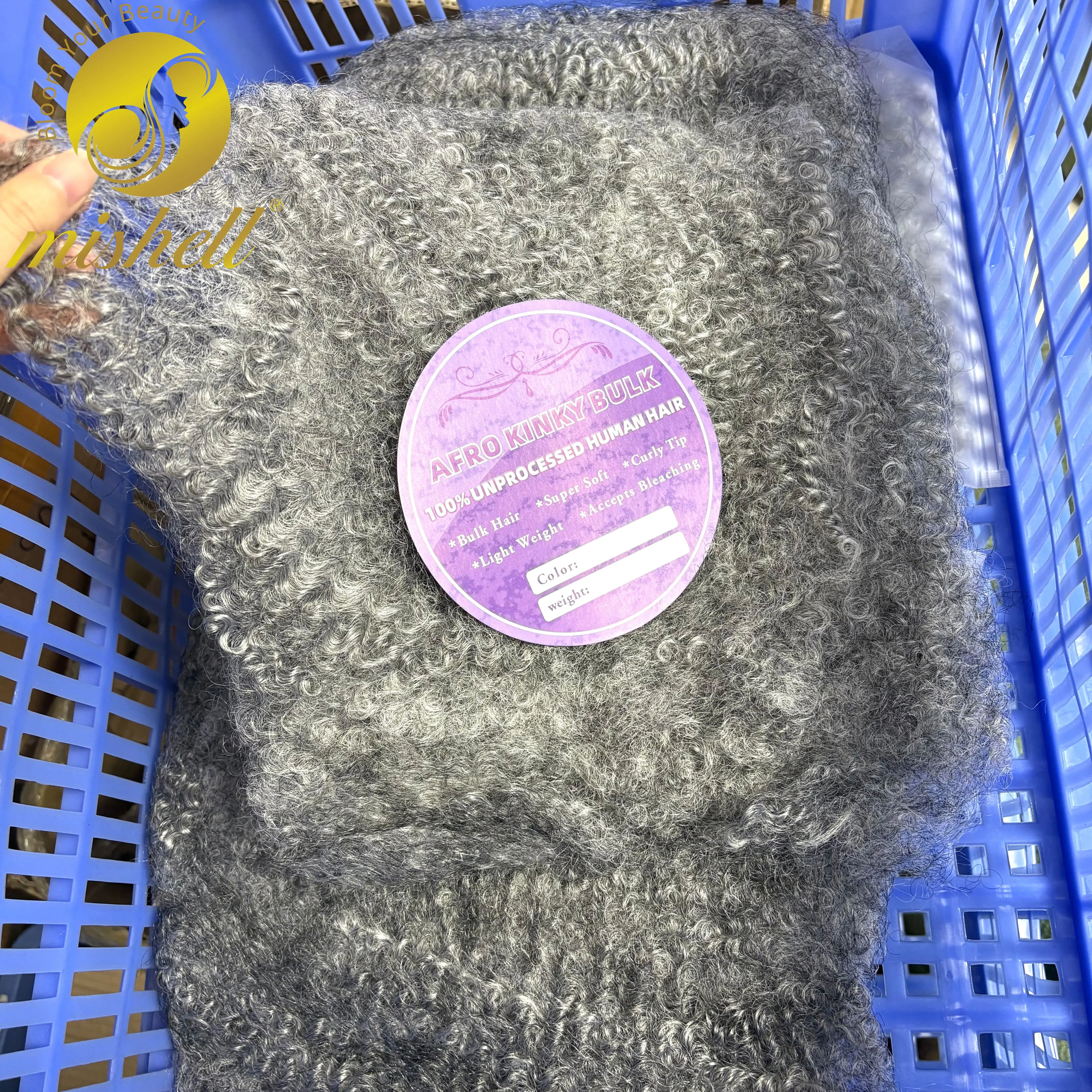 4C Afro Kinky Bulk Human Hair 50g/Pack