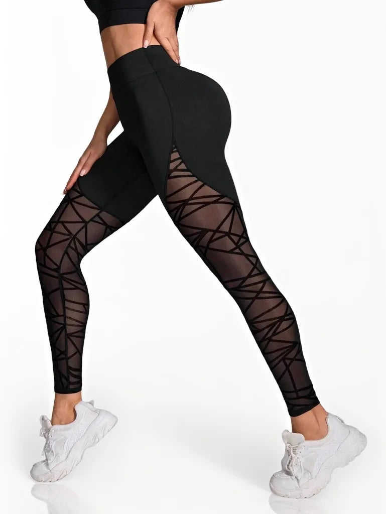 High-Waisted Slim-Fit Pants