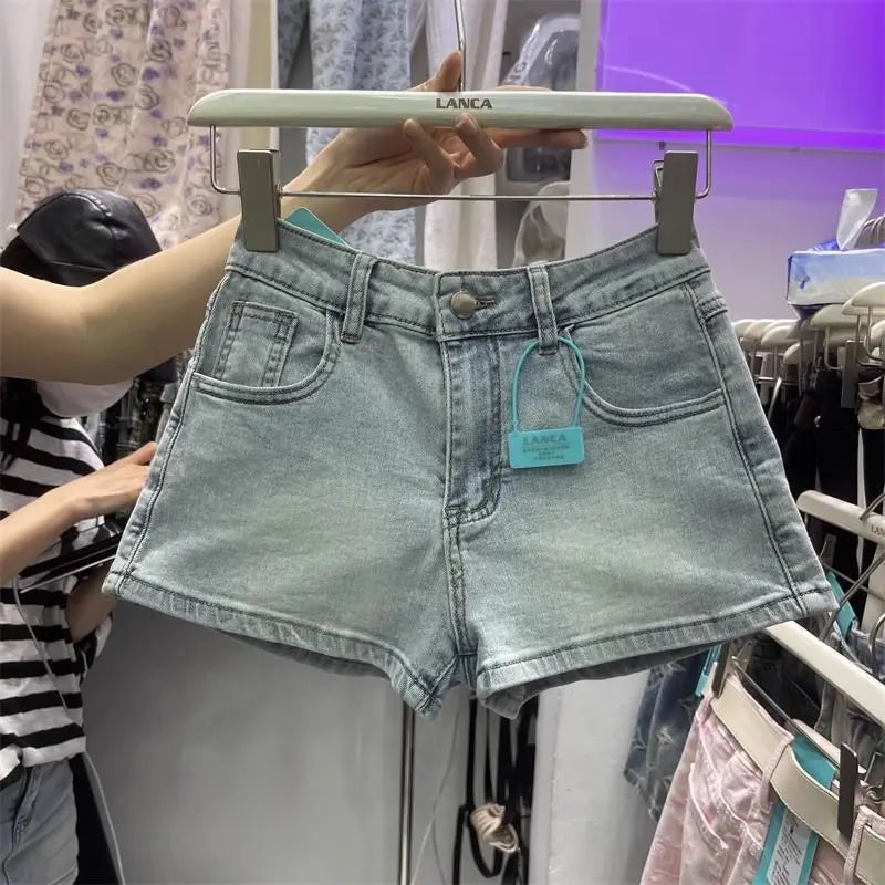 Bow Denim Shorts