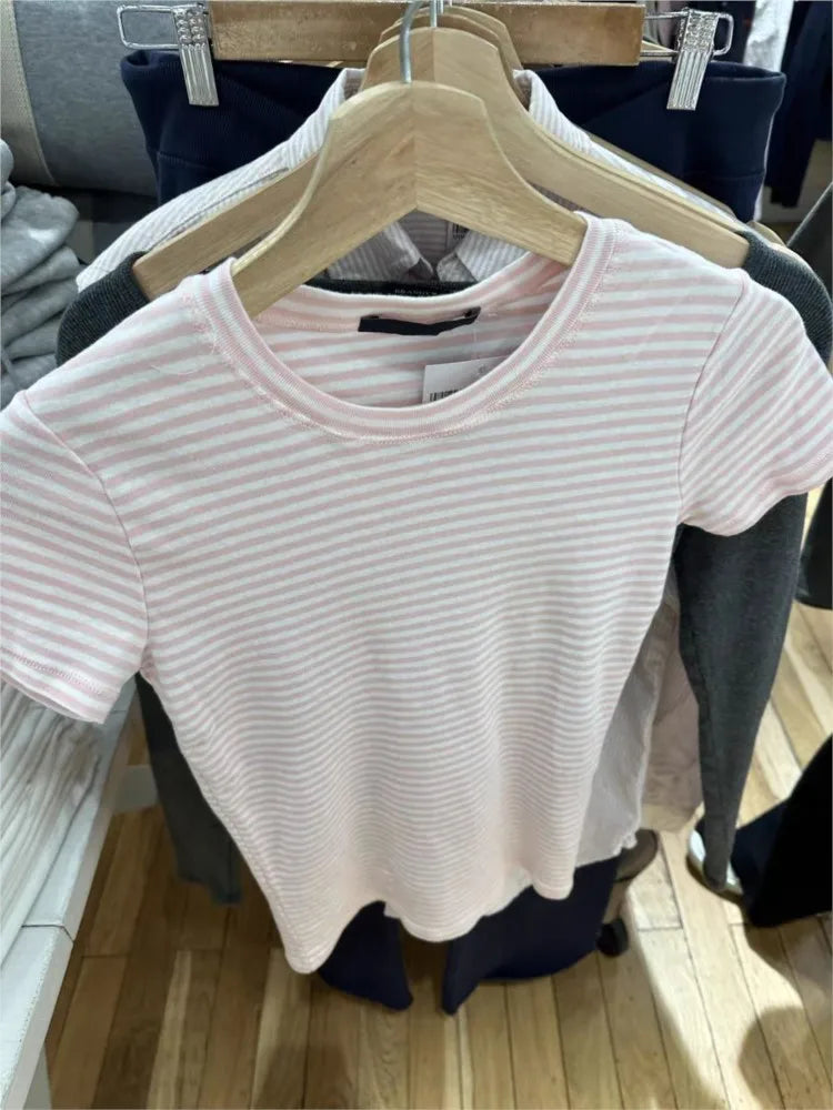 Striped Slim Tee