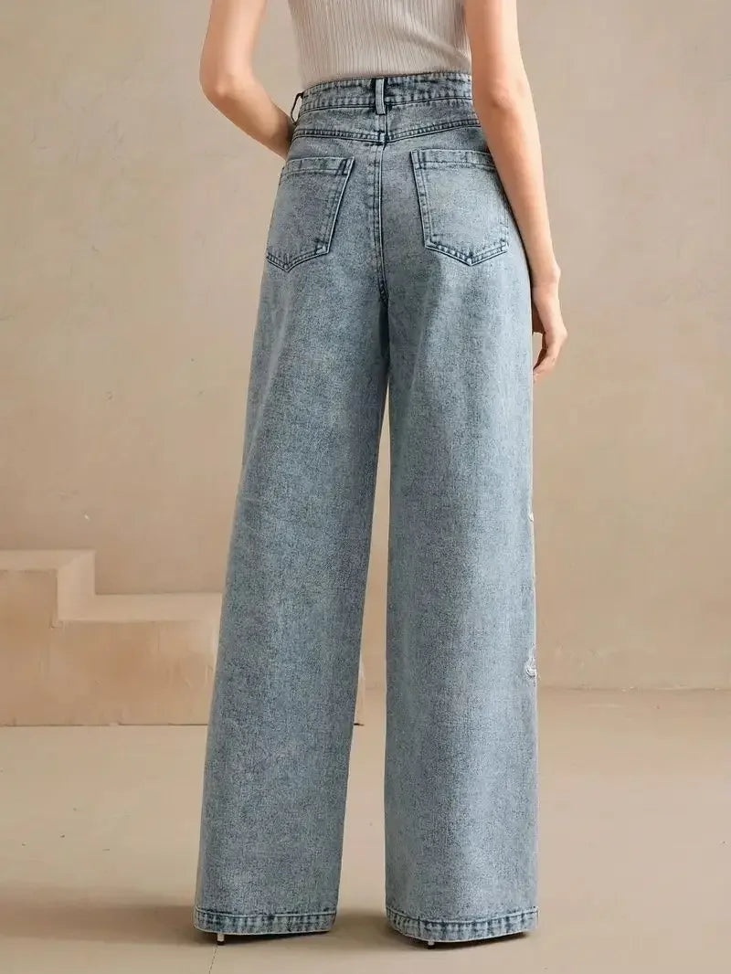 Straight Leg Jeans