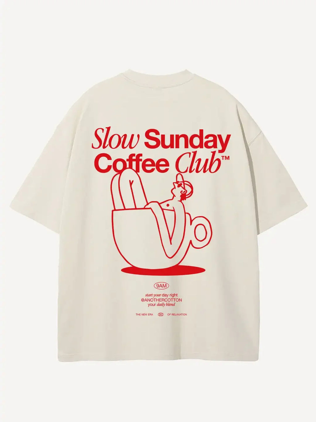 Printed Text Tee