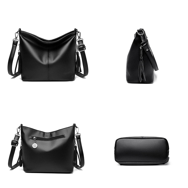 Solid Color Tote Bag