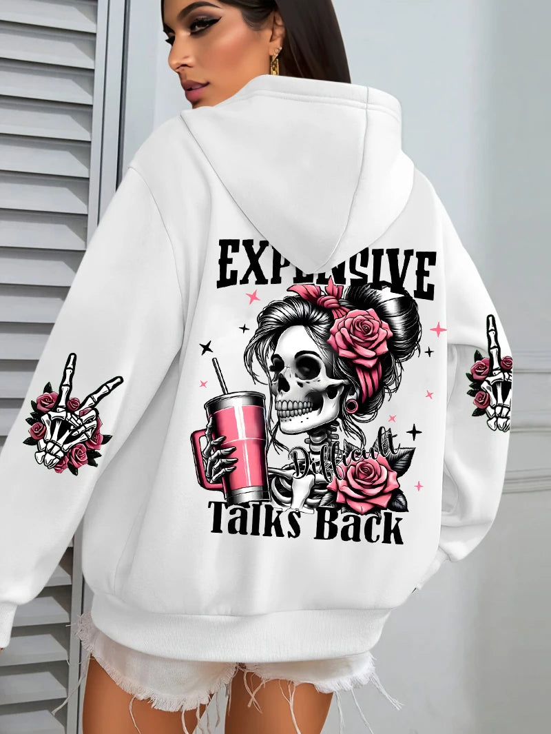 Expensive Talks Back Hoodie