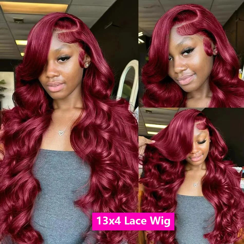 Body Wave Front Human Hair Wig