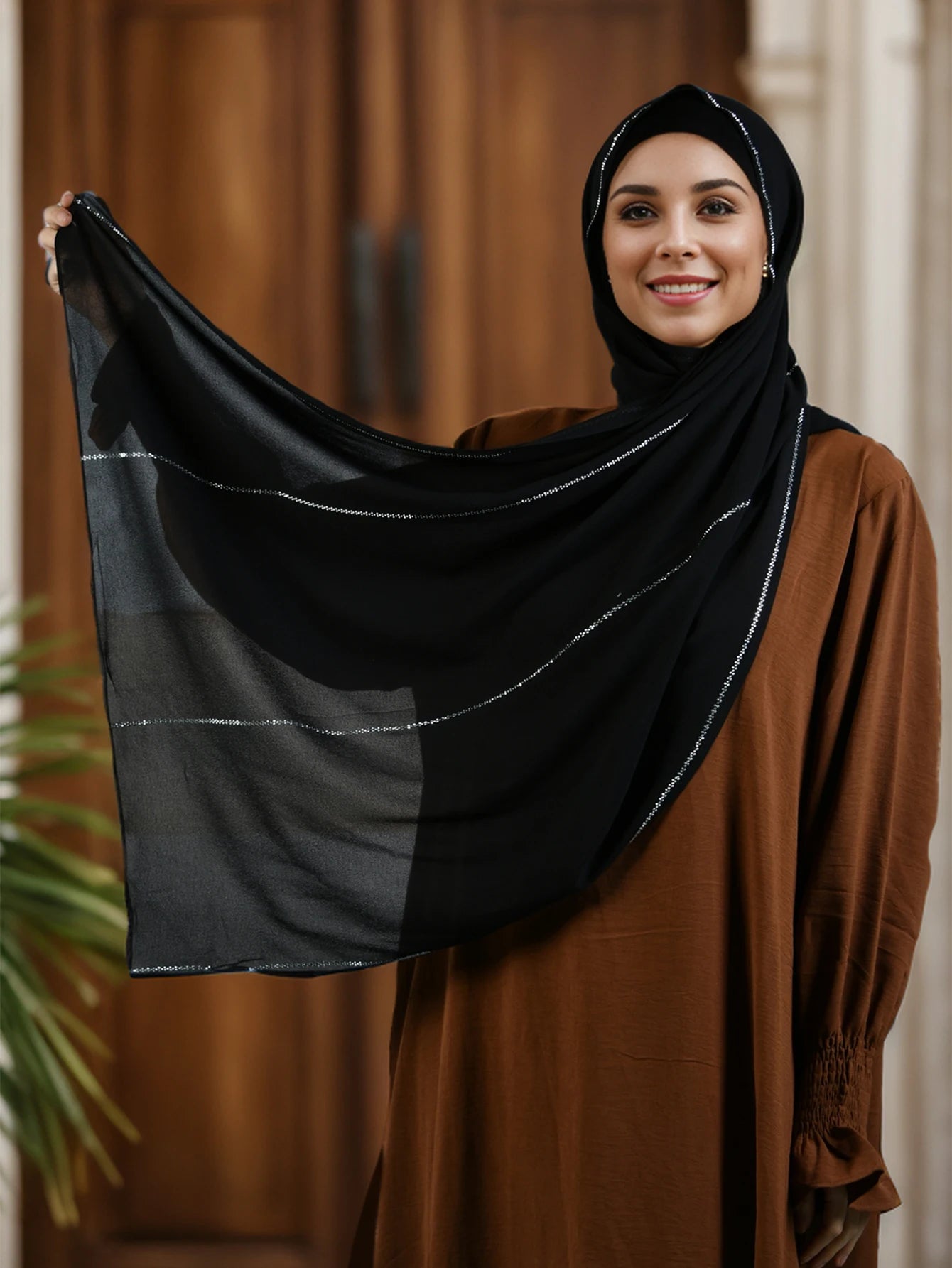 Diamond Chiffon Hijab