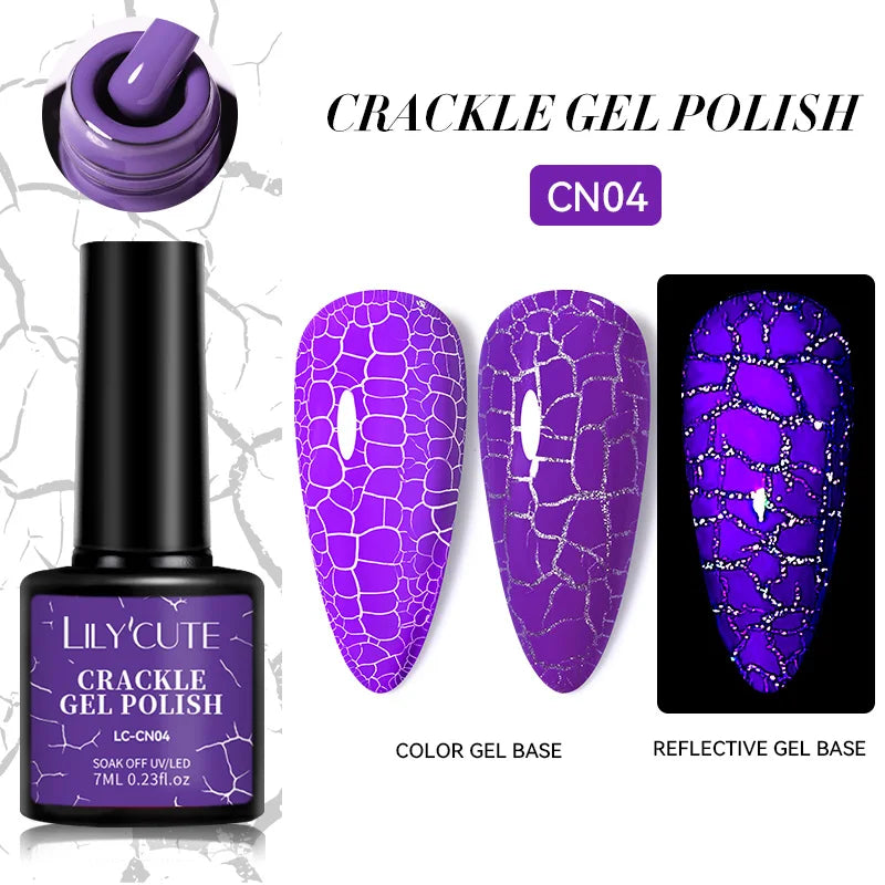 LILYCUTE 8ml Pink Dried Flower Gel Nail Polish Natural Flower Fairy Nail Art Gel Soak Off UV LED Painting Varnish For Nails DIY