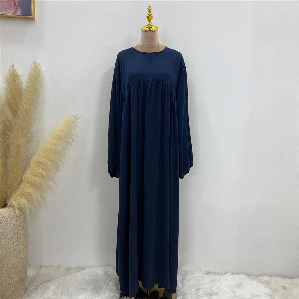 Kaftan Women Abayas Muslim Modest Prayer Loose Long Maxi Dress Turkey Khimar Eid Dubai Islamic Robe Arab Ramadan Jalabiya Caftan
