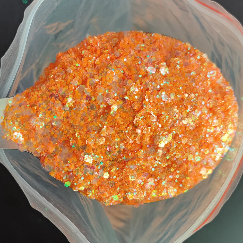 1KG Wholesale Mixed Size Holographic Nails Sequins Manicure Glitter Flakes Paillettes Nail Art Decorations Body/Face Glitter