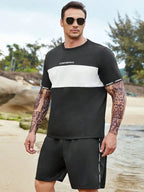 Short Sleeved Tee + Shorts Set