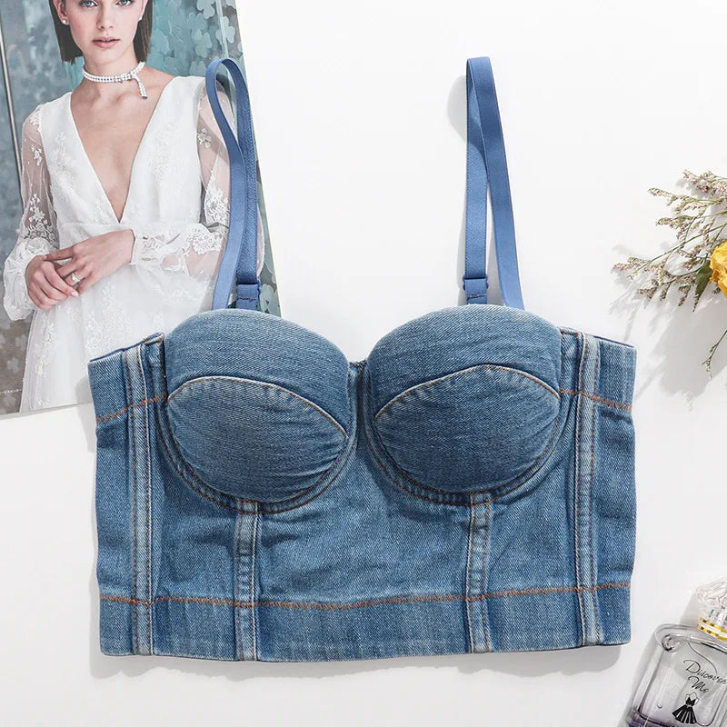 Denim Tank Top