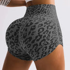 Leopard Yoga Shorts