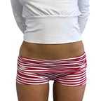 Low Rise Fold Over Shorts