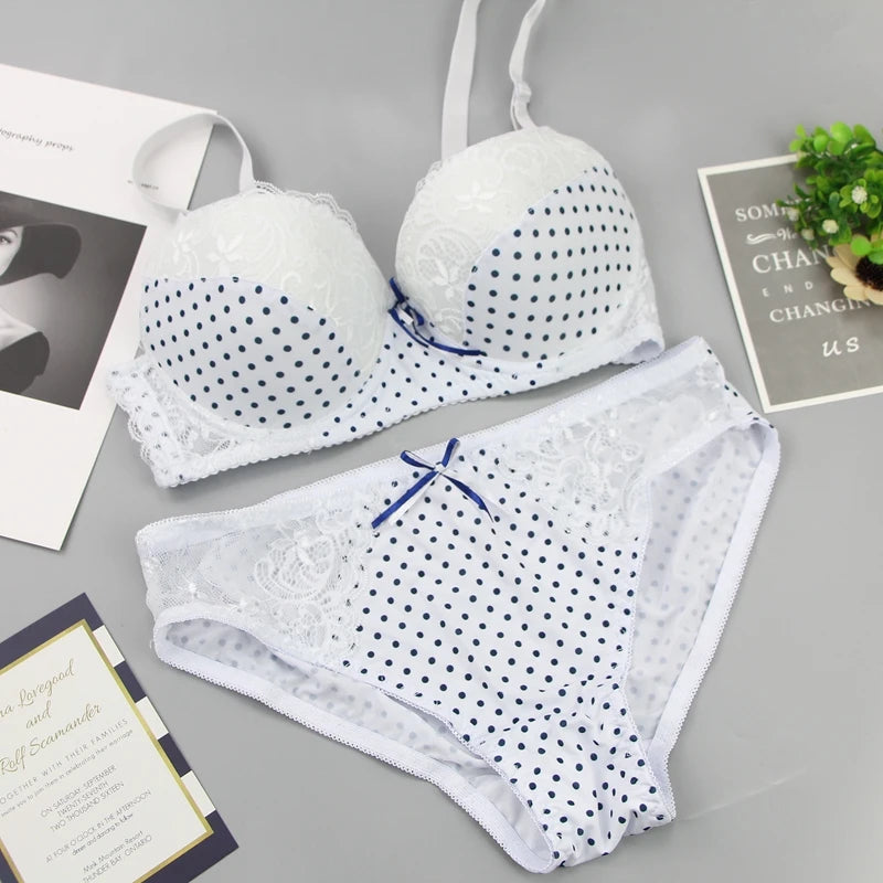 2022 New Sexy Women Bras Set Embroidery Lace Female Lingerie 34/75 36/80 38/85 40/90 42/95 44/100 BCDE Cup Underwear