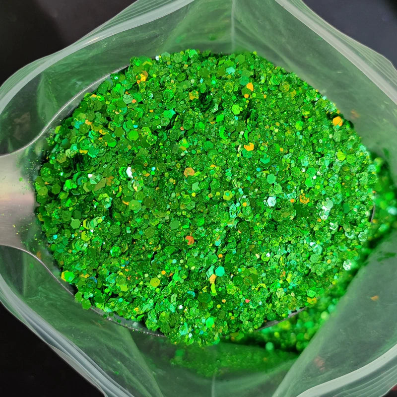 1KG Wholesale Mixed Size Holographic Nails Sequins Manicure Glitter Flakes Paillettes Nail Art Decorations Body/Face Glitter