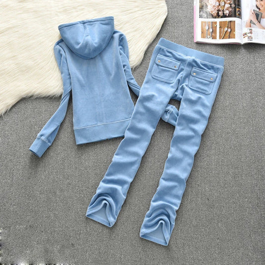 Sweatshirt and Straight Pants Set