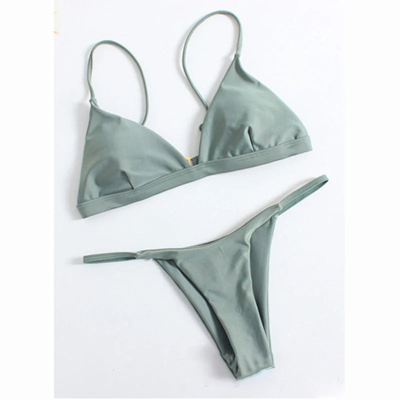 Solid Bikini