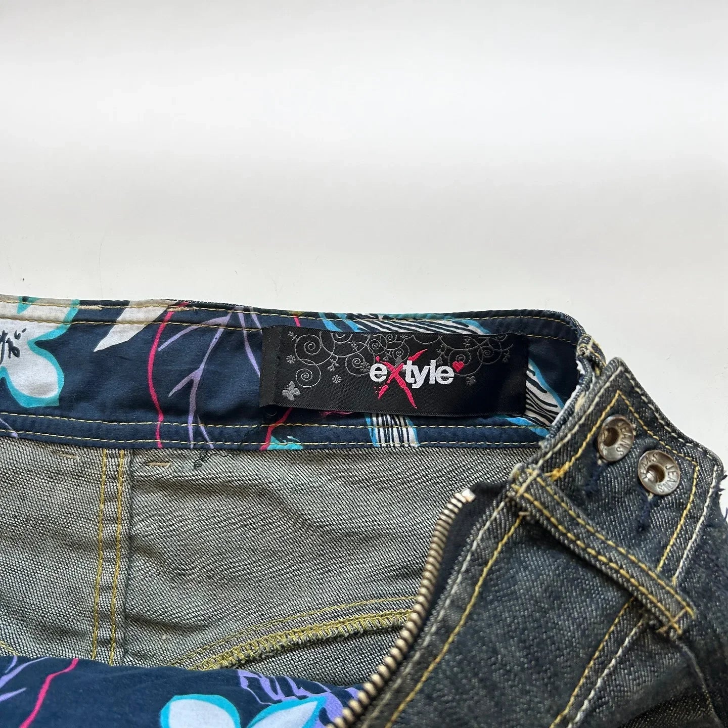 Denim Skirt Set
