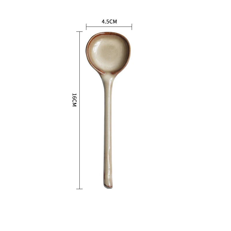 Ceramic Soup Spoon