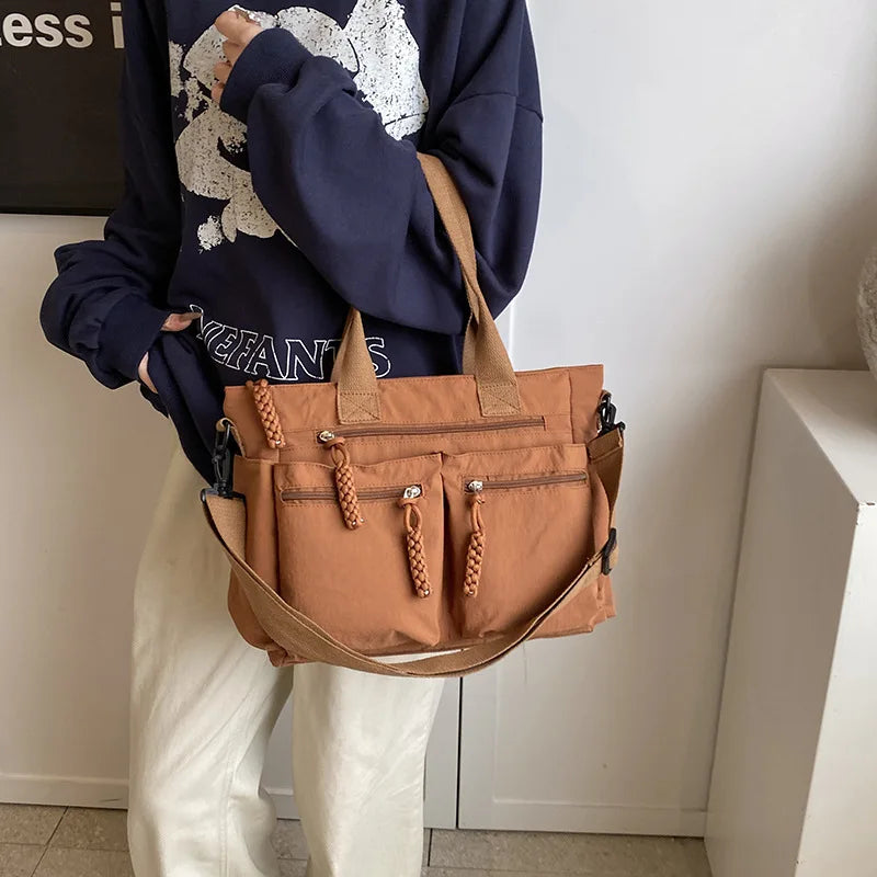 Nylon Fabric Tote Bag