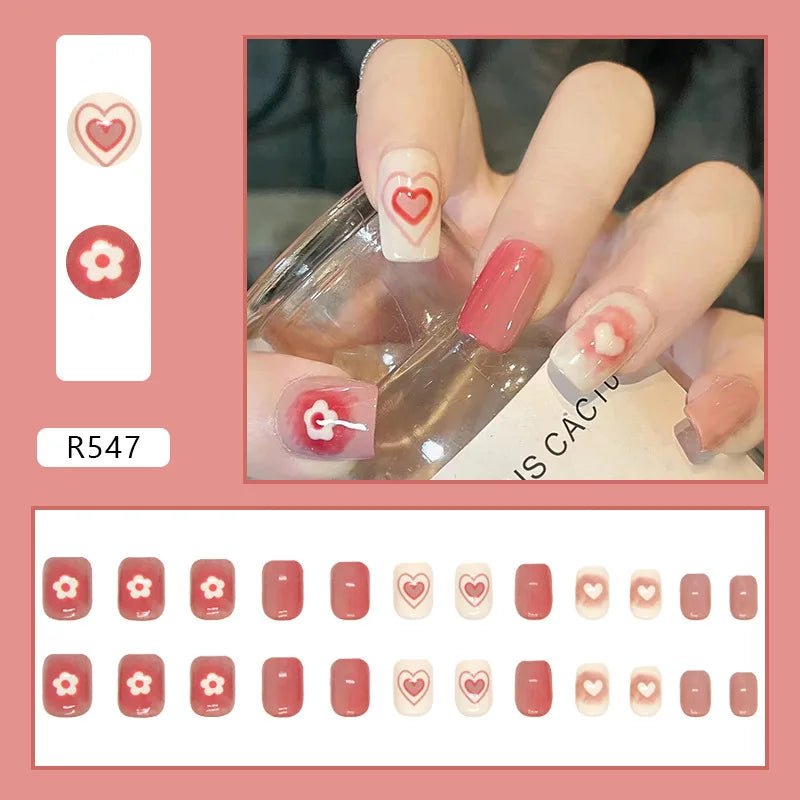 24pcs Fake Nails