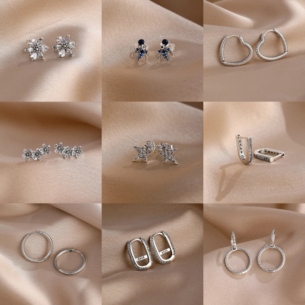 925 Silver Earrings