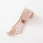 Little Bear Cub Ribbed Tights