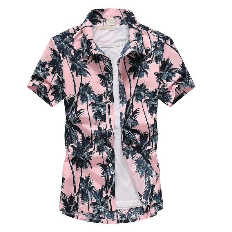 Floral Beach Pattern Shirt