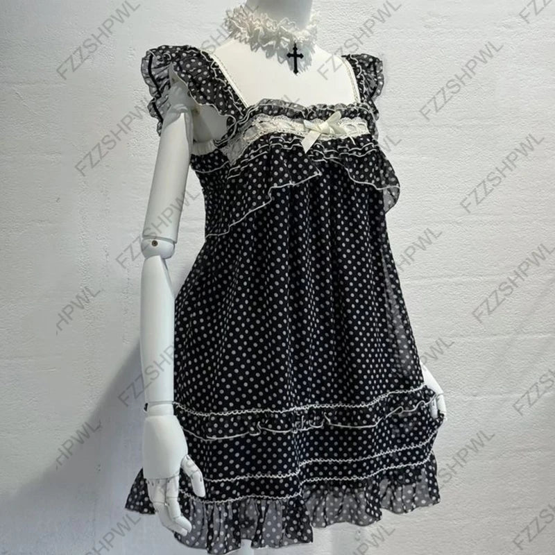 Grid Pattern Dress