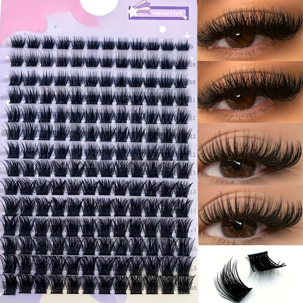 MIAOJIE DIY Clusters Eyelashes
