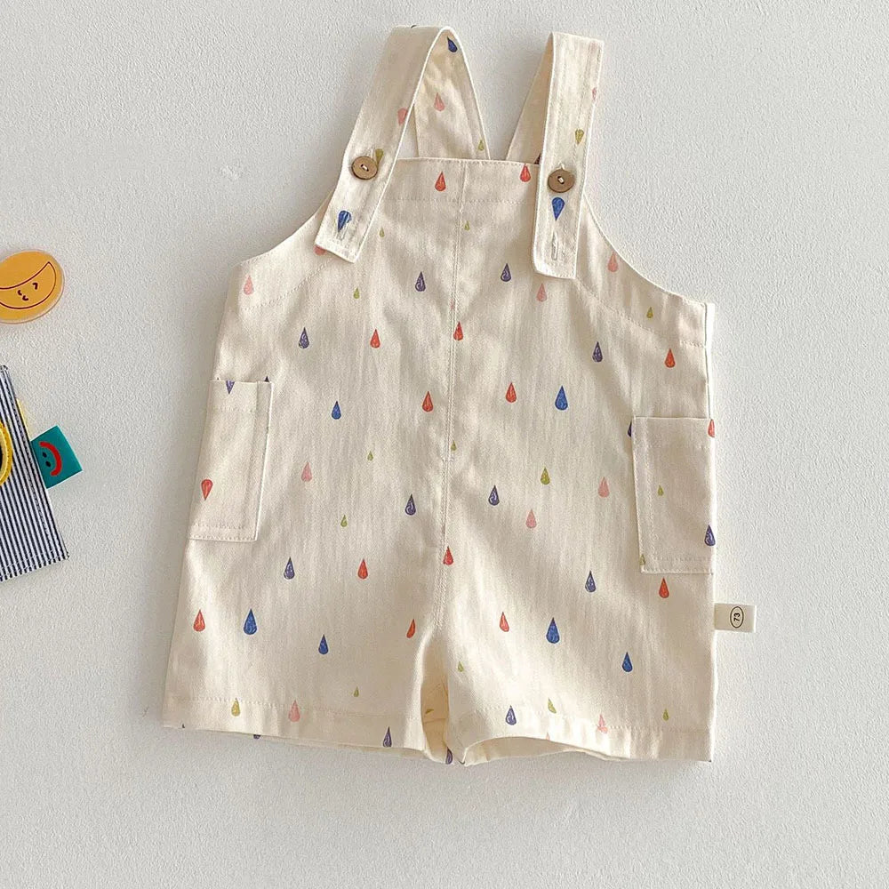 Striped Overalls