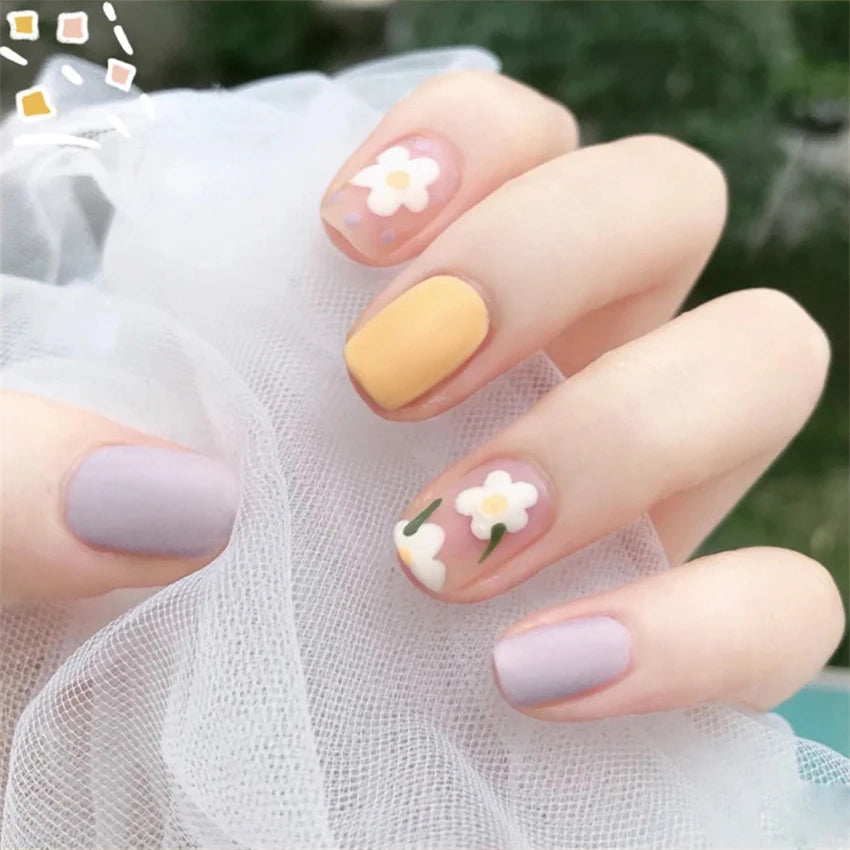 24pcs Professional Ultra-thin Finished Fake Nails
