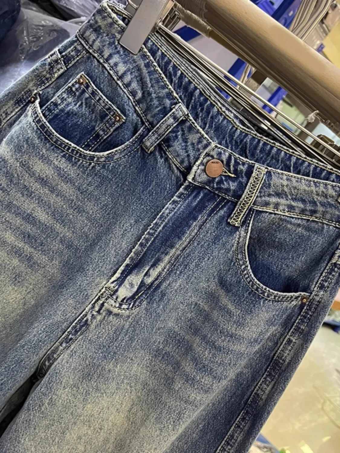 Distressed Jeans