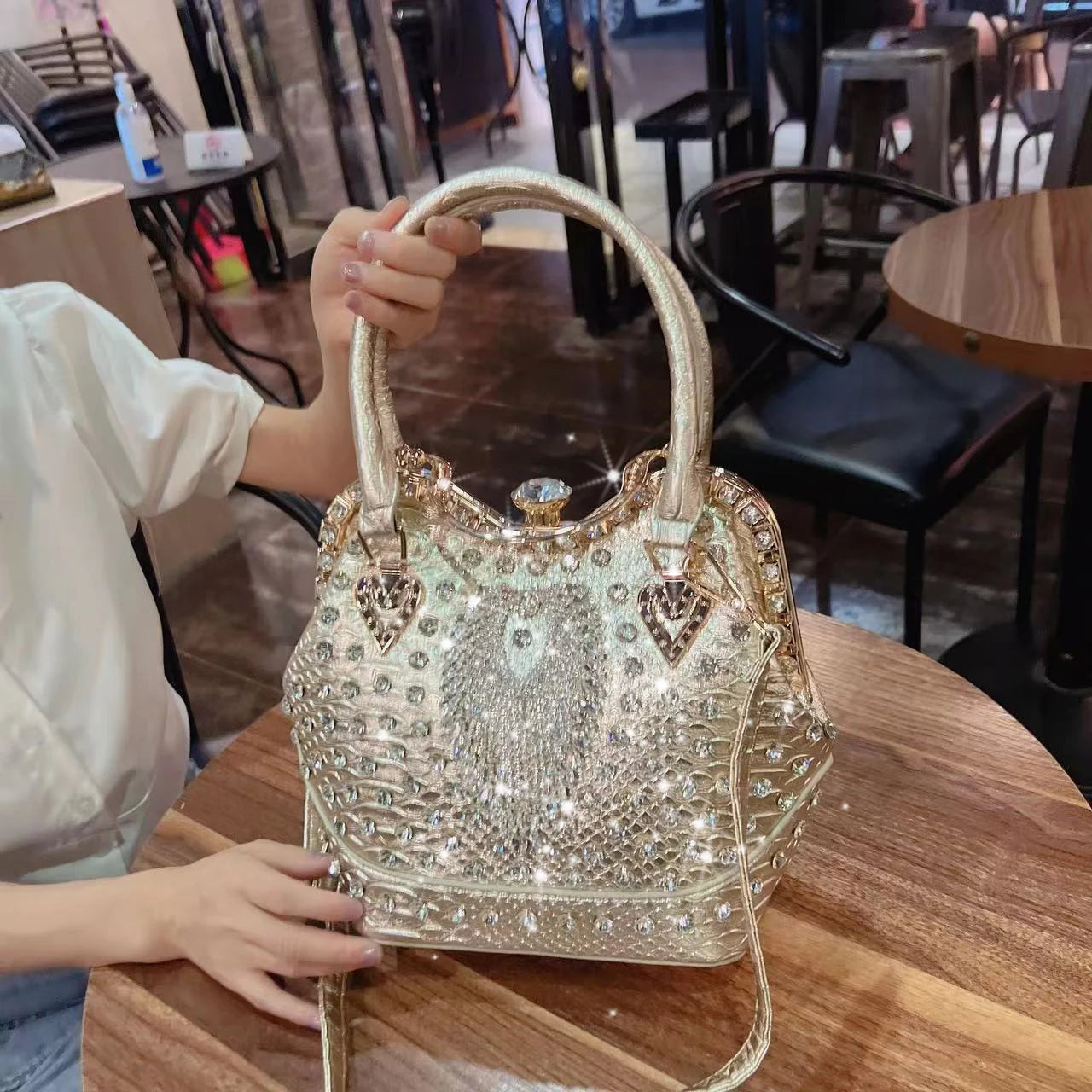 Cross-body Bucket Bag