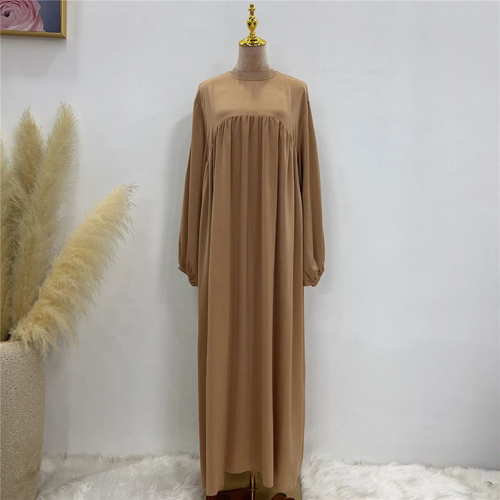 Kaftan Women Abayas Muslim Modest Prayer Loose Long Maxi Dress Turkey Khimar Eid Dubai Islamic Robe Arab Ramadan Jalabiya Caftan
