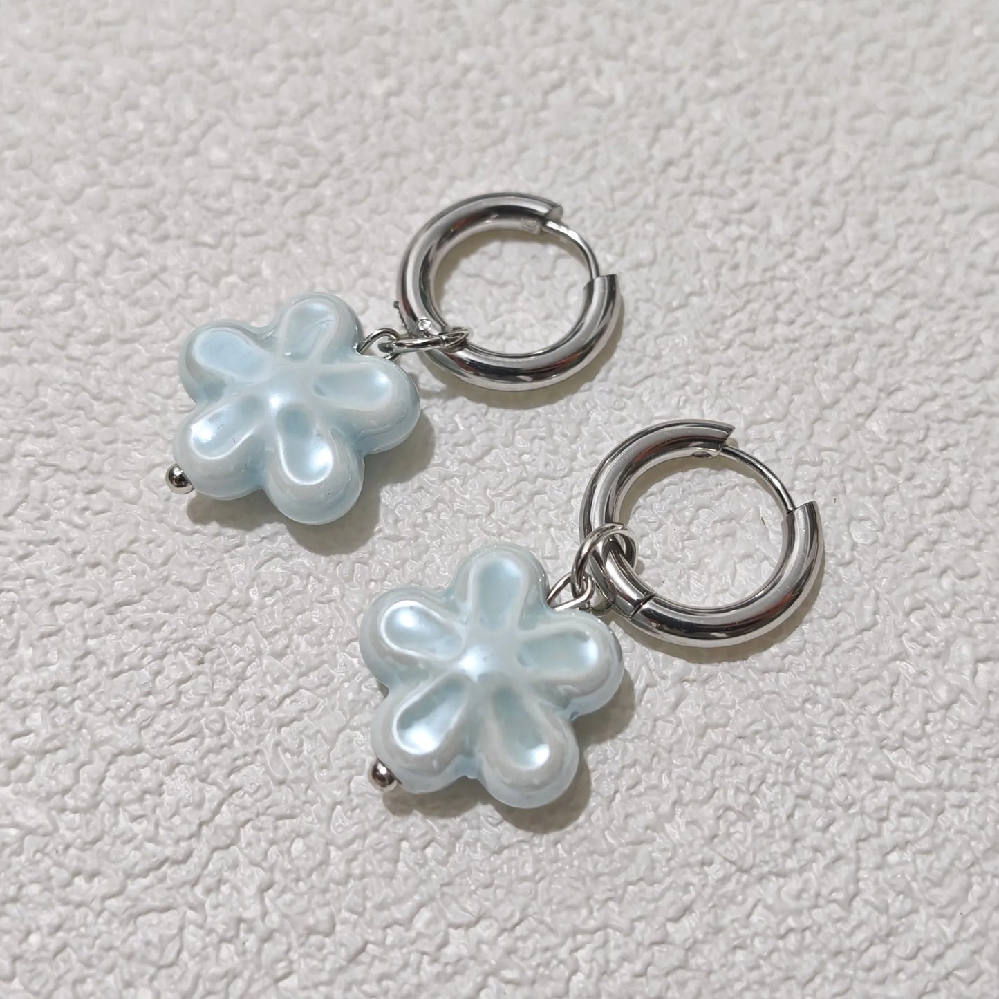 Geometric Irregular Stereo Heart-Shaped Earrings
