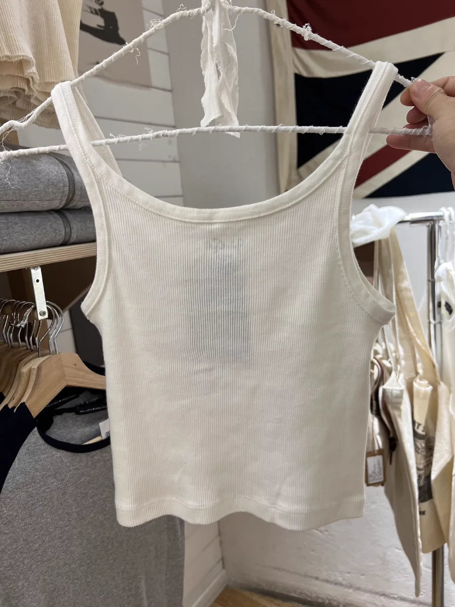 New York Letter Print Tank Top