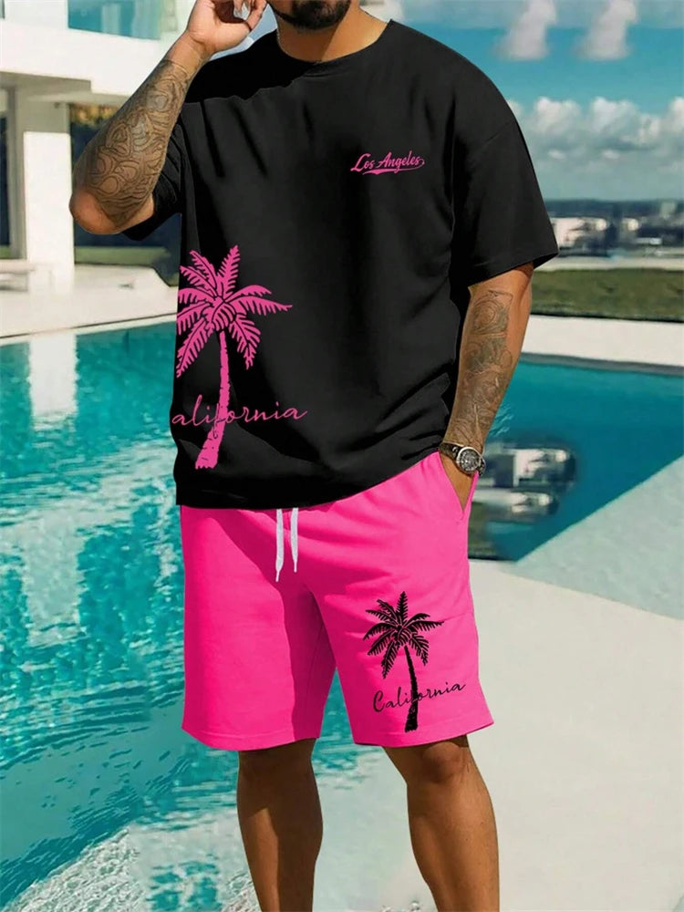 Print Shorts Set