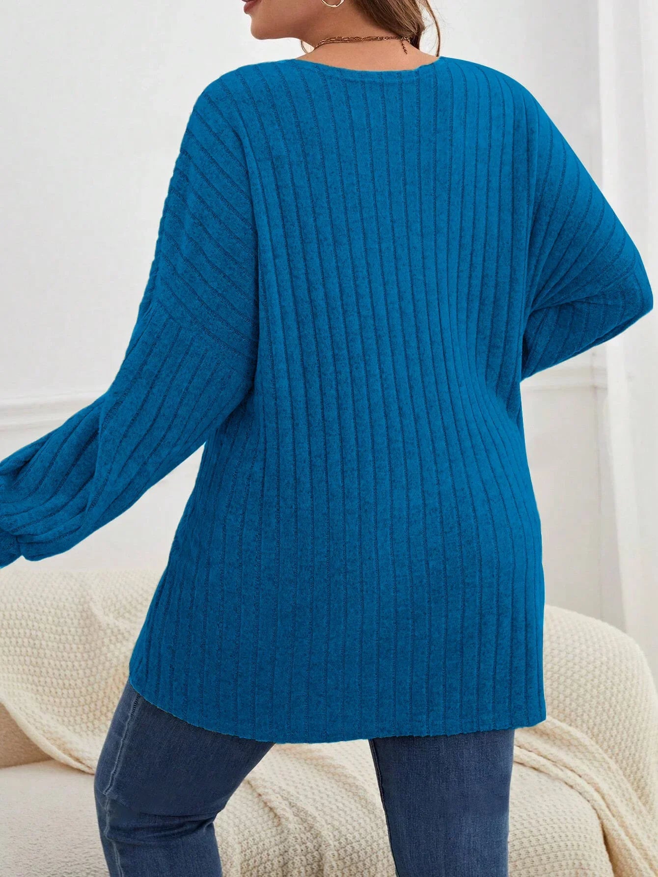 Solid Color Loose Cardigan