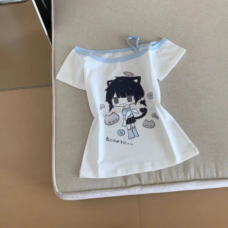 Off Shoulder T-Shirt