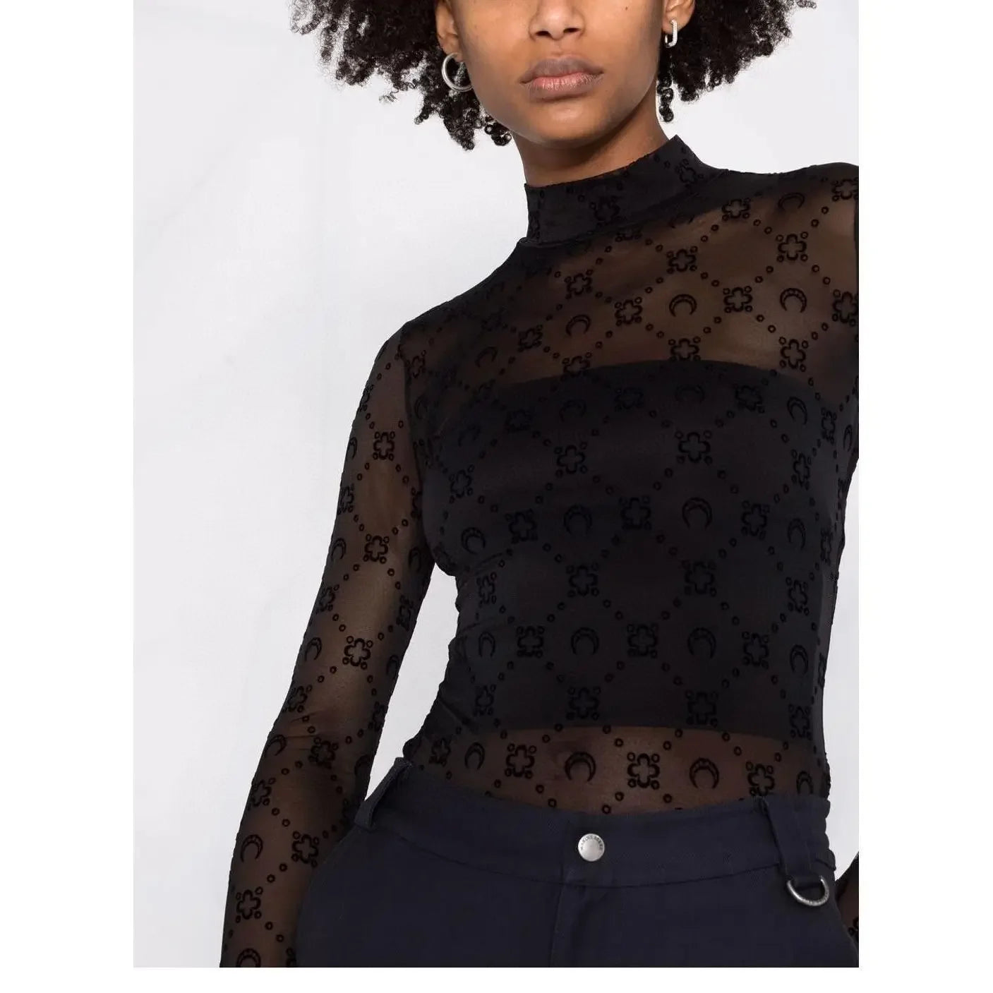 Pullover Mesh T-Shirt