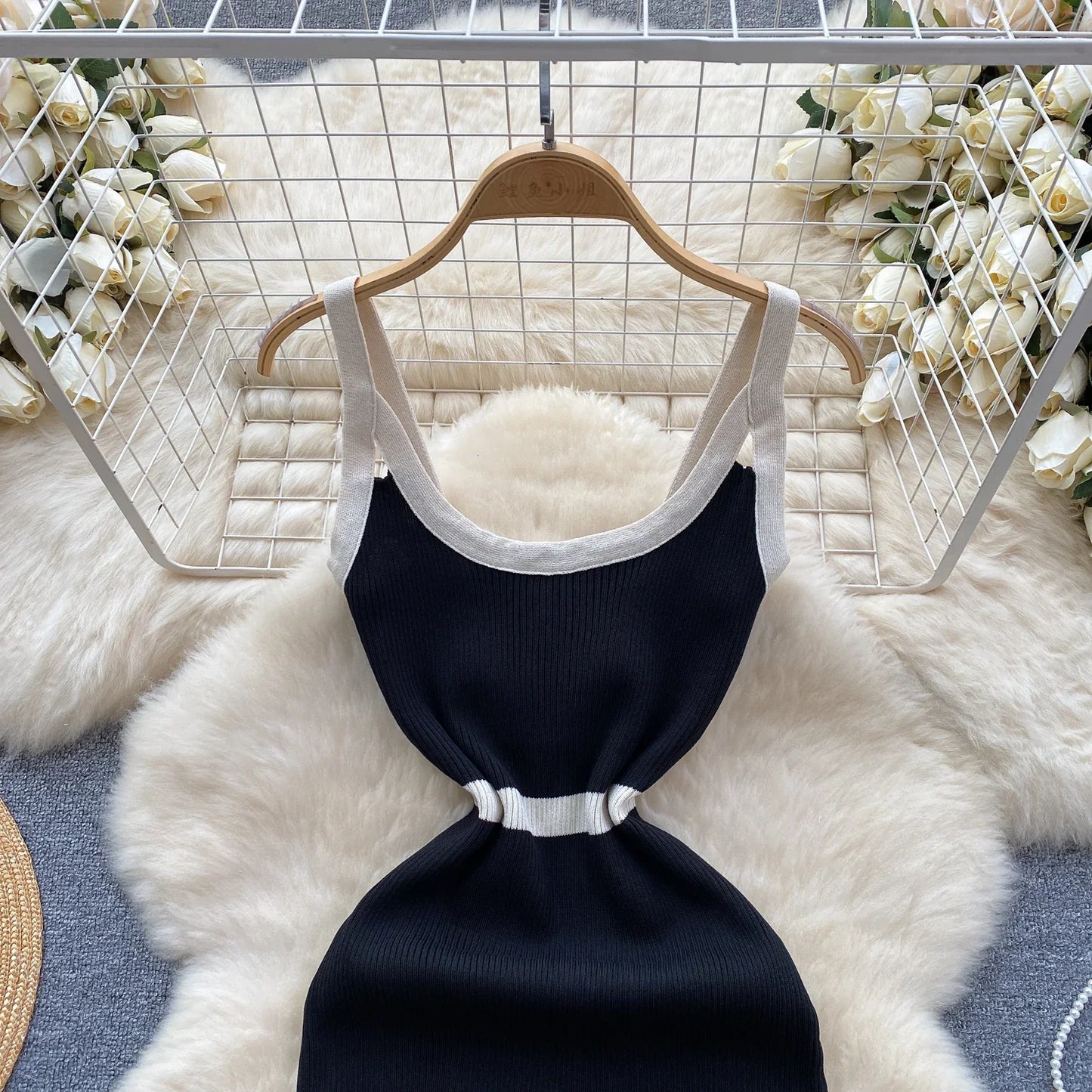 Knitting Wrap Dress